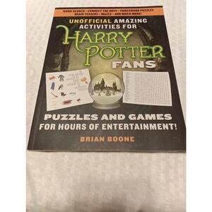 Harry Potter Fans Activity Book 64 Pages Brand New Never Used Great Gift Item